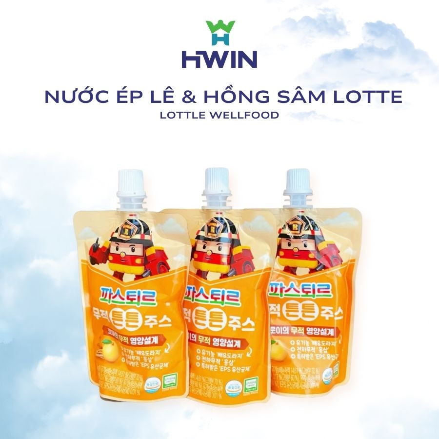 NUOC EP LE VÀ HONG SAM LOTTE