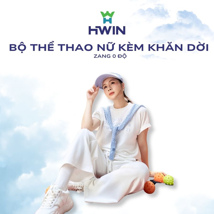 BỘ THỂ THAO NỮ KÈM KHĂN RỜI
