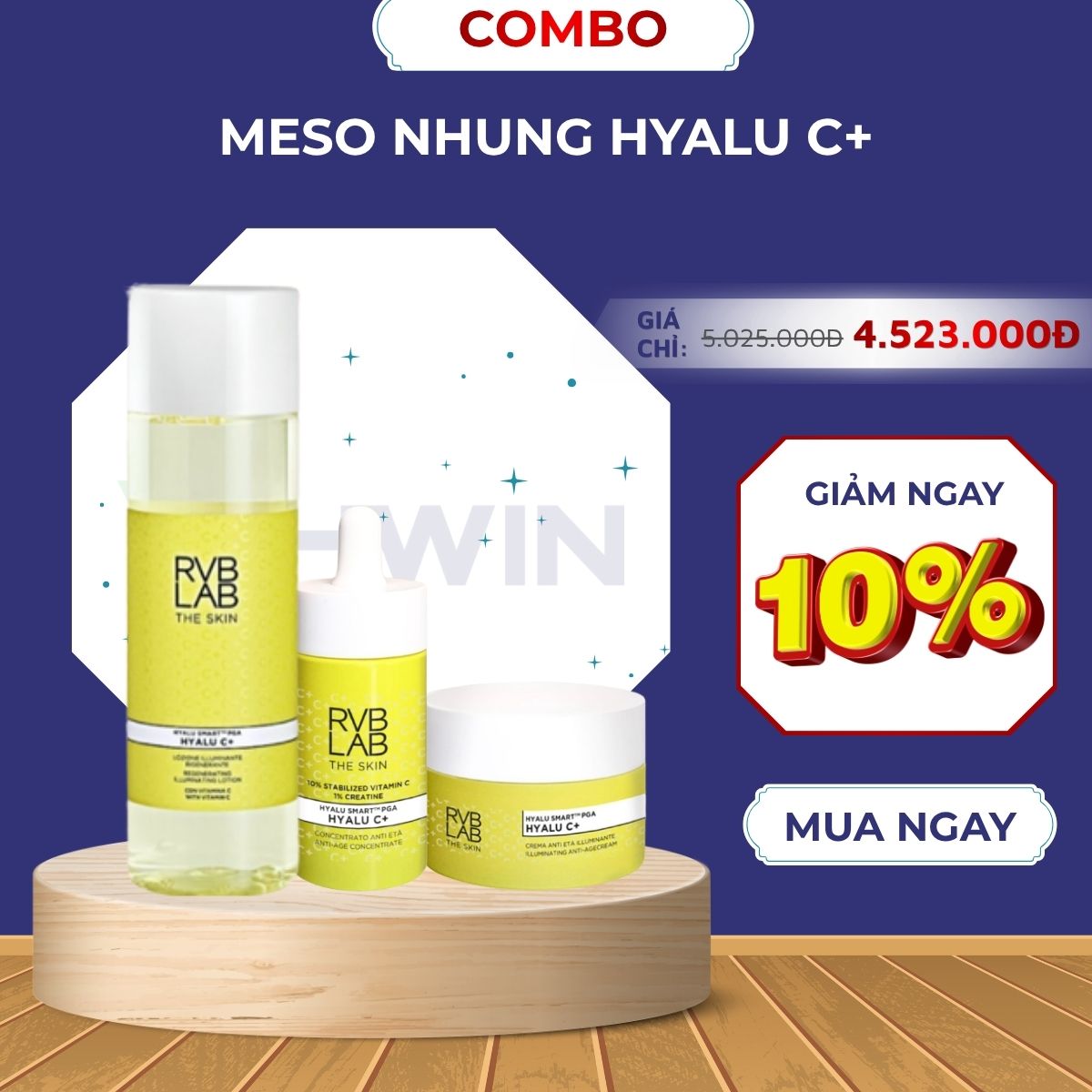 COMBO MESO NHUNG HYALU C