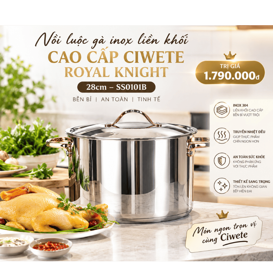 noi-luoc-ga-inox-lien-khoi