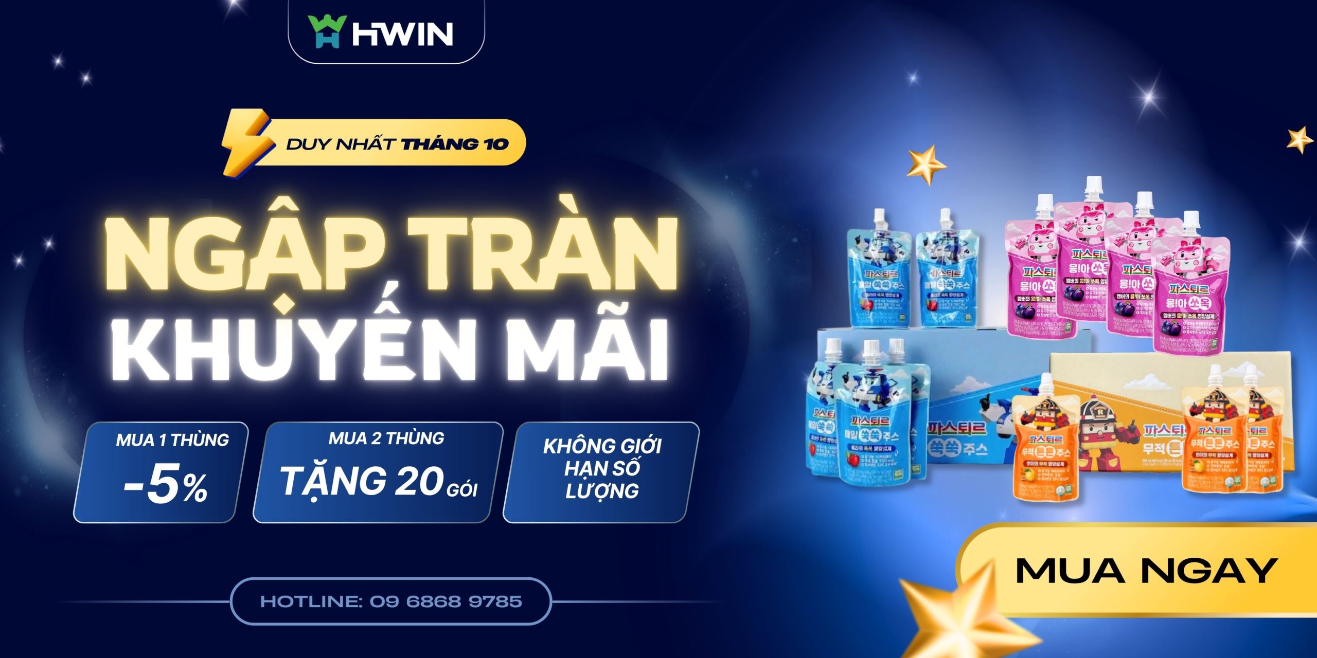 ưu đãi tháng 10